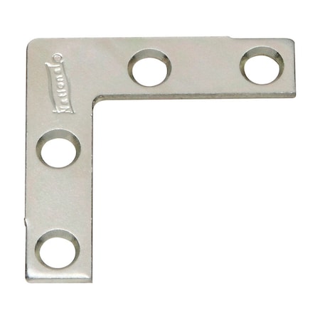 National Hardware National Hardware 1-1/2 in. H X 3/8 in. W X 0.07 in. D Zinc-Plated Steel Outside Corner Brace N113-795